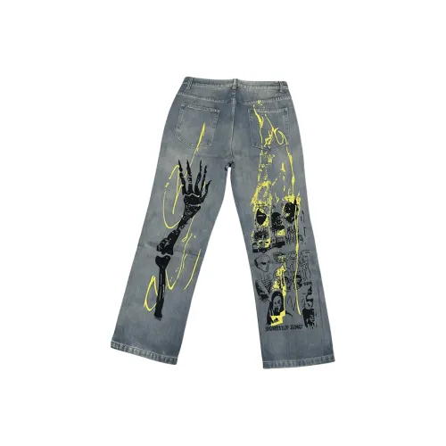 YGHOME OFFICIAL Унисекс Джинсы