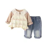 Набор из трех предметов цвета экрю