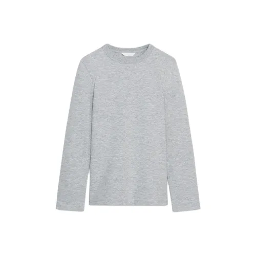 ZARA Зебра с принтом серые женские T-рубашки