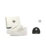 Овсяное молоко, белый [женская, коробка, в комплекте с шапкой]