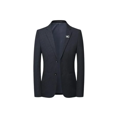 MG Черные Мужские Деловые Костюмы