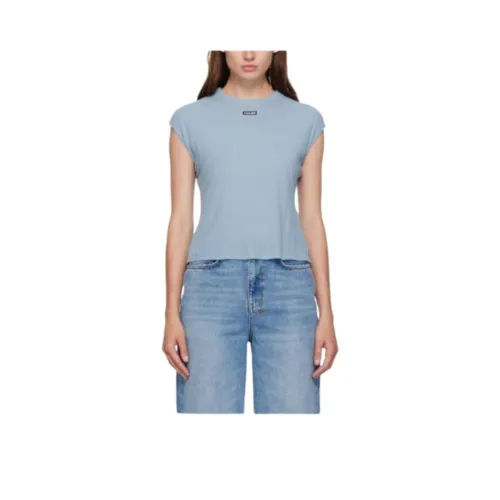 Ksubi Светло-синие Женские T-рубашки