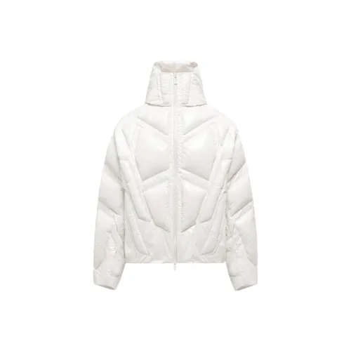 MONCLER GENIUS x AWGE Collaboration FW25 Bahianinha С капюшоном Короткий Пуховик Пуховик Мужской