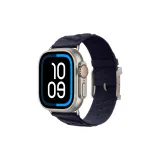 Полночь Синий Твил Нейлон Ремешок