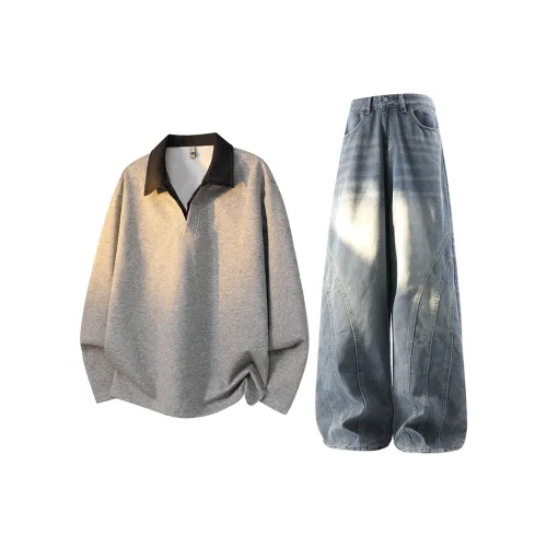 ZIRUNGE Унисекс Свитшот Комплекты