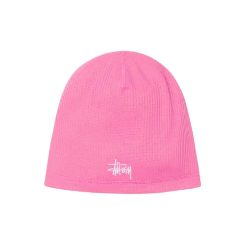 Stussy Полиэстер Beanies Унисекс Розовый