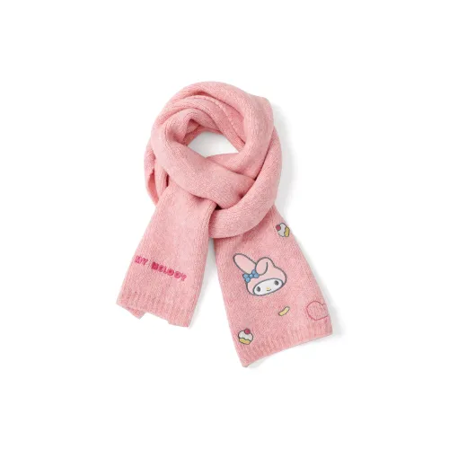 Sanrio Полиэстер Трикотаж Шарфы Унисекс