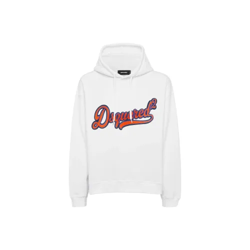 DSQUARED 2 Белый Мужской Свитшот