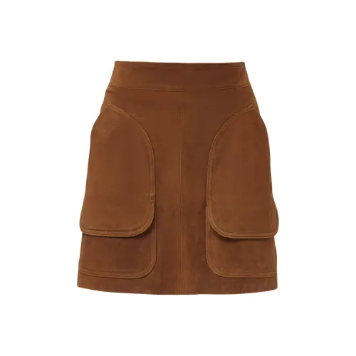 Veronica Beard FW25 Кожаные короткие юбки Женские