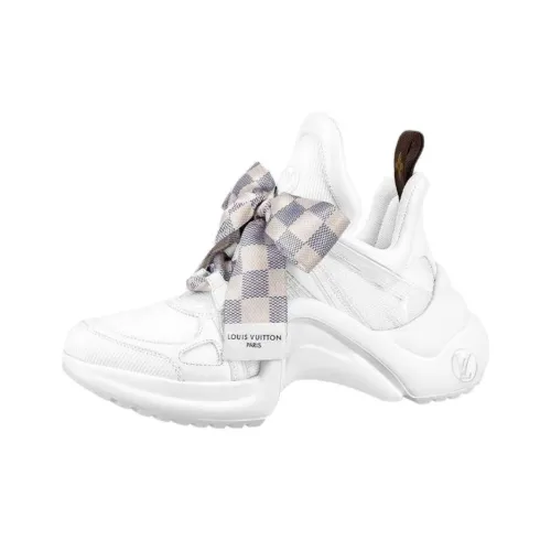 LOUIS VUITTON Archlight 1,0 Низкий Топ Спортивная Повседневная Обувь Женская Белая Синие Розовые