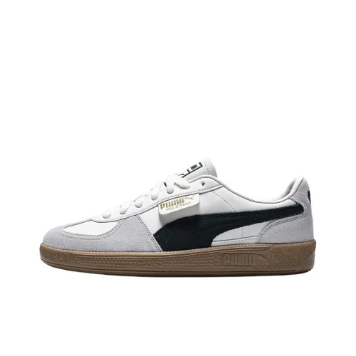 PUMA Palermo Lth Low Топ Повседневная обувь Унисекс Белый