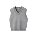 Светло-серая рубашка с длинными рукавами