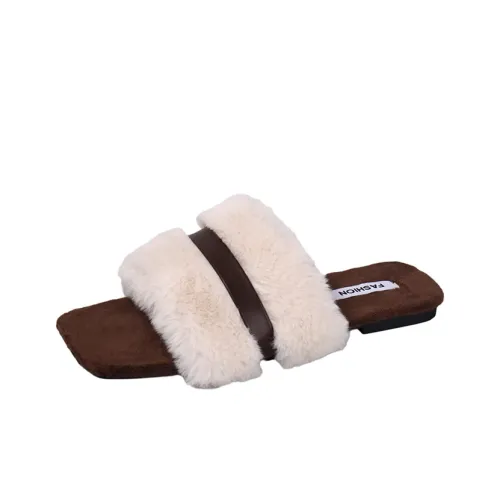 Wuji Резина Furry Шлепанцы Женские