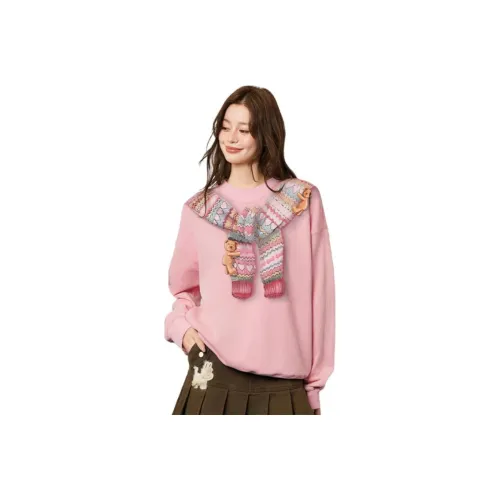 LALABOBO Розовый Женский Свитшот