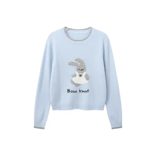 Another alley Синий Женские Трикотаж