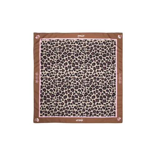 JELLYTOYBOY Полиэстер Шелковые Шарфы Унисекс