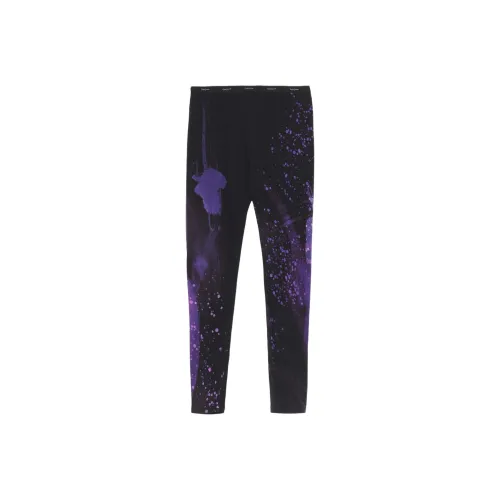 Yohji Yamamoto Femme FW25 Purple B Pattern Basic Leggings Casual Pants Women's