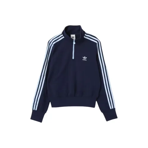 Adidas Originals Adicolor FW25 Crop HALFZIP Свитшот Женский