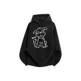 Чёрный щенок