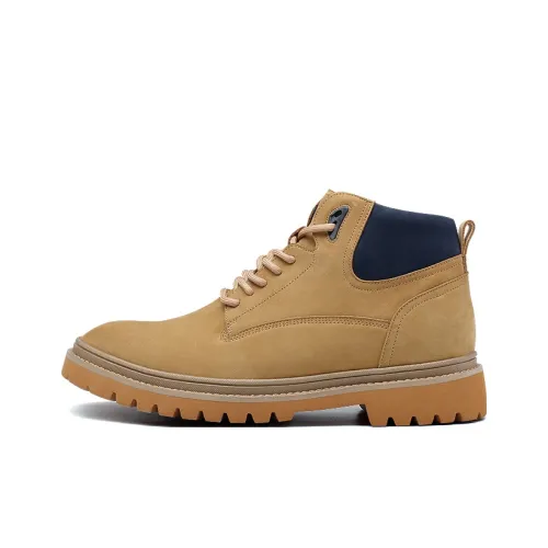 He Jinchang 7cm Martin Boot Мужской