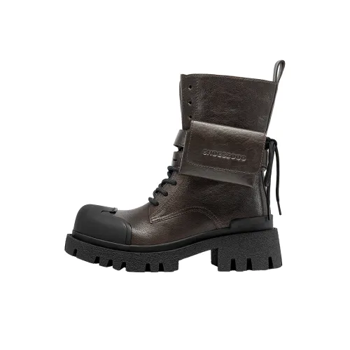 SHOESZOOO Ботильоны байкерского стиля 5,5 см женские