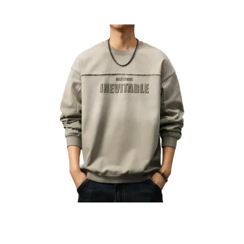 GUISE Осенний свитшот свободный крой унисекс