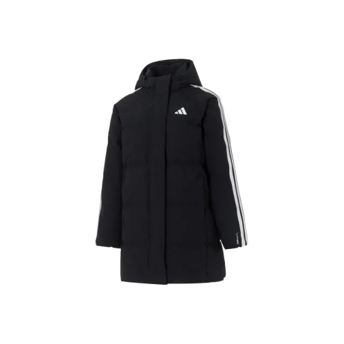 Adidas Пуховик Женские Черный