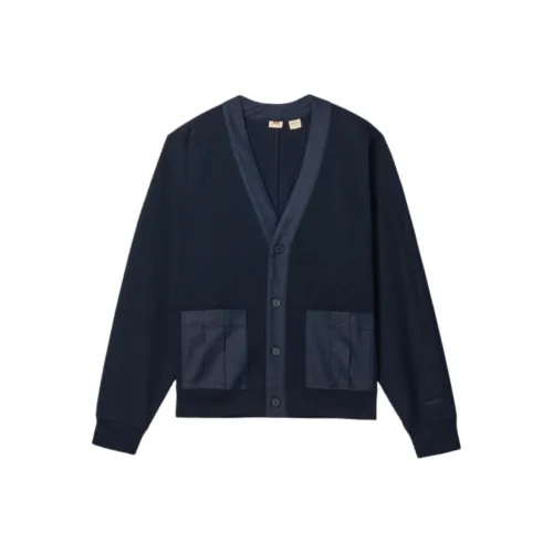 Levis Темно-синий Синий Мужской Трикотаж