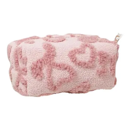 RULINSHI Сердце Плюшевый Большая Емкость Милый Хранение Хорошо Выглядящие Удобные Сумки для Косметики и Туалетных Принадлежностей