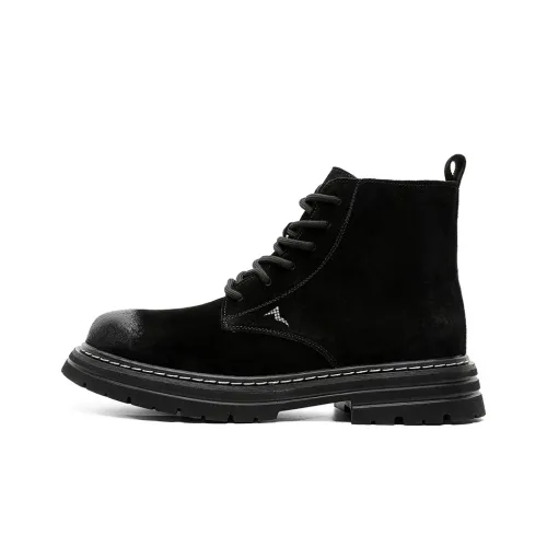 ATONGMU Martin Boots Мужские Черные