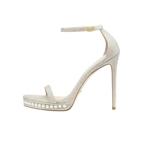 Stuart Weitzman SW one Ремень Сандалии Женские Платина