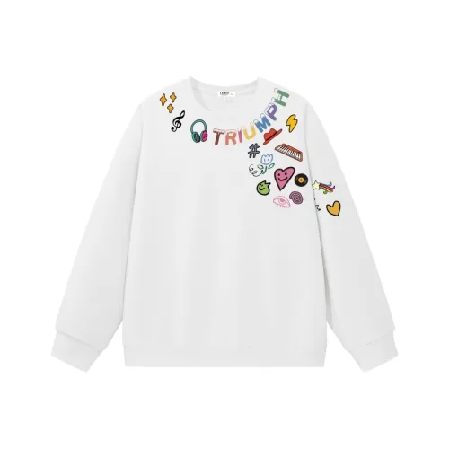 Lan Miao Свитшот с круглым вырезом Унисекс