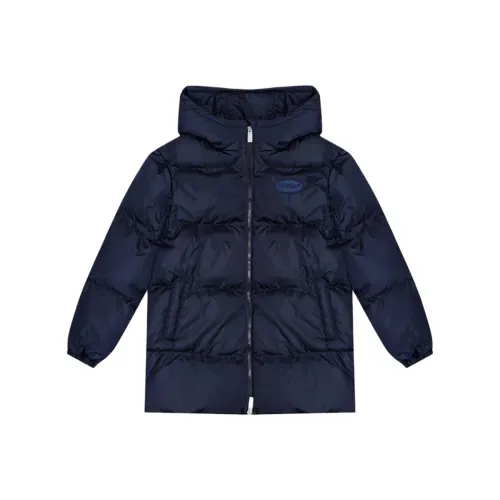 Off Белый Синий Kids Утеплённые куртки