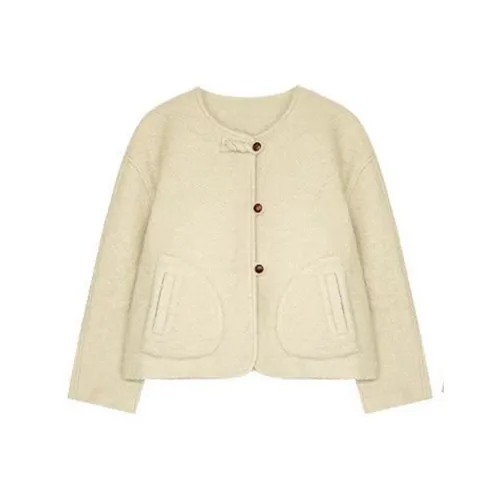 IUNOP Абрикос Женские Бархатные Куртки