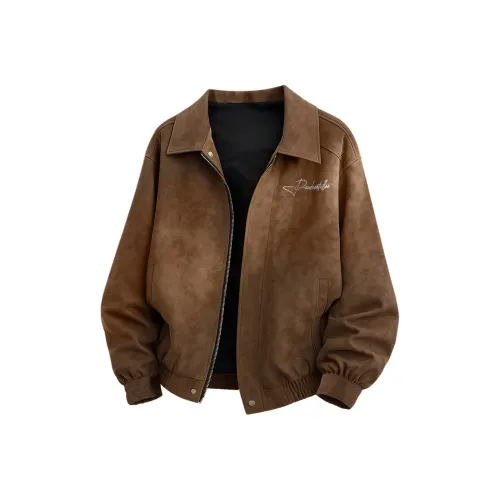 PAUL COSTELLOE Кожа Куртка Унисекс