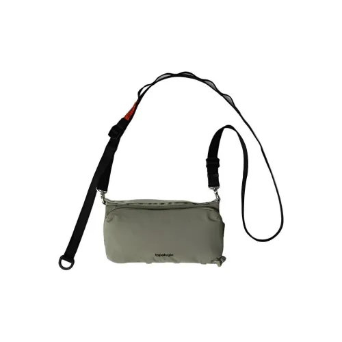 Topologie Нейлоновая бутылочная сумка через плечо Унисекс Мохово-зеленый