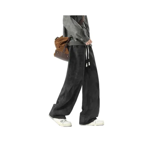 SAIHAN Прямой крой Брюки длиной до пола Унисекс