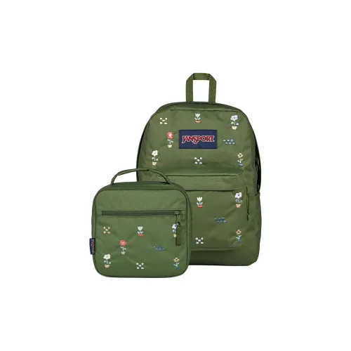 JanSport Ткань Combo Set Женские Армейский зеленый
