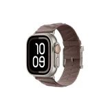 Коричневый, саржа, нейлон, ремень