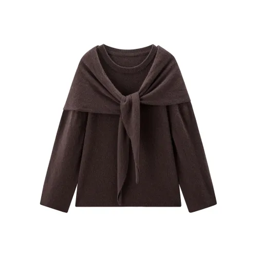 PEACEBIRD Изюм Фиолетовый Женская Трикотажная