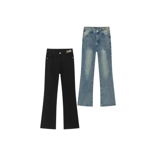 WUPANG Унисекс Джинсы