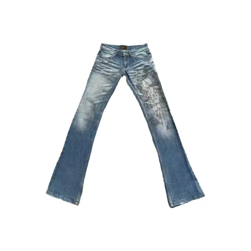 SNEIKLAU Синий Унисекс Джинсы