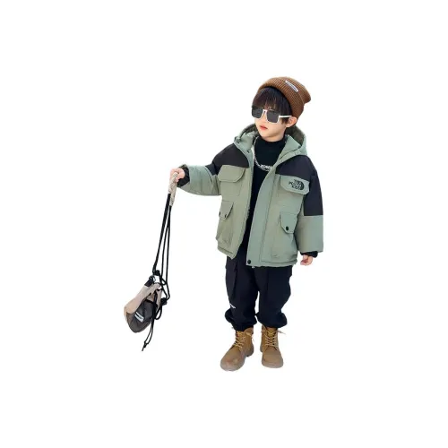 Hua Le Ji Хлопковый пуховик для детей 3-7 лет