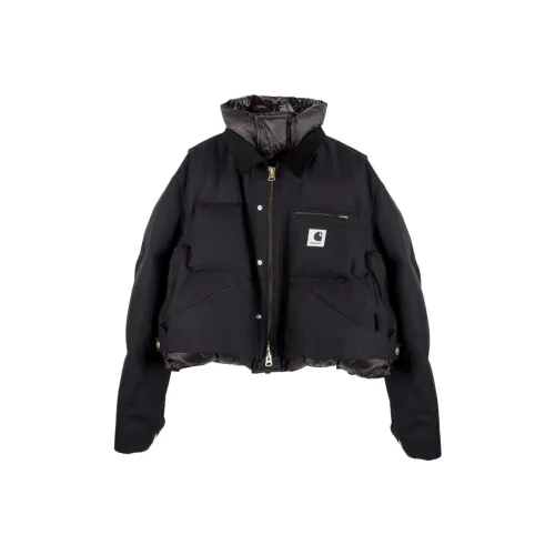 Sacai совместный бренд X Carhartt WIP Carhartt WIP Collaboration FW25 Куртки Пальто Женские