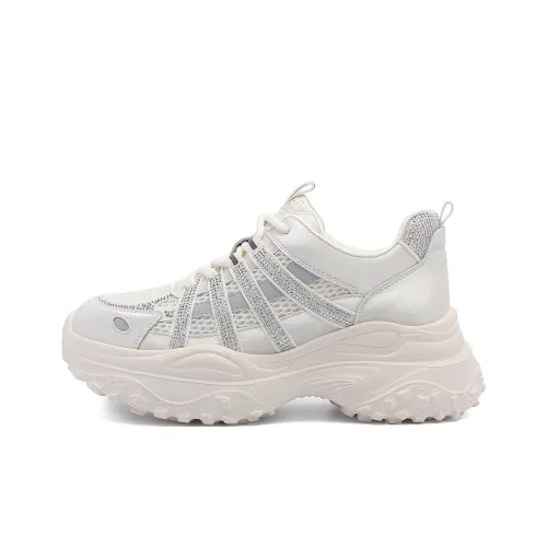 RED DRAGONFLY Путешествие Обувь Амортизация Увеличение Высоты Дышащий Низкий Топ Толстая Подошва Кроссовки Женские