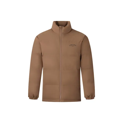 361° Янтарный Коричневый Мужской Пуховик