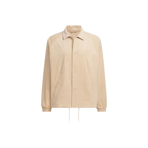 Adidas Теплый песочный мужской куртки