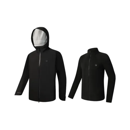 FILA Фитнес Водонепроницаемый Ветрозащитный Устойчивый к истиранию Термическая ветровка Унисекс