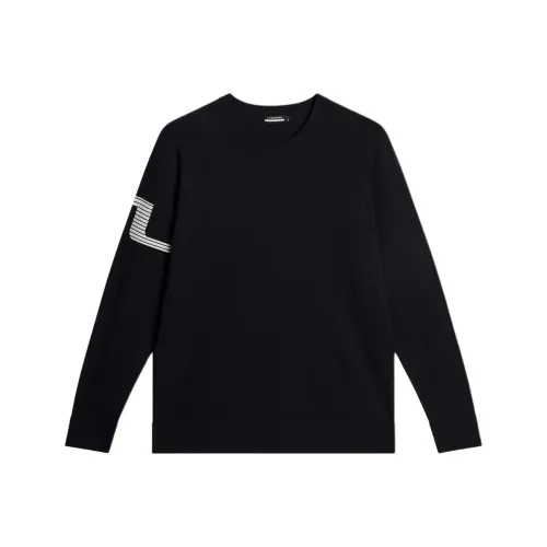 J.Lindeberg Темно-синие мужские свитеры