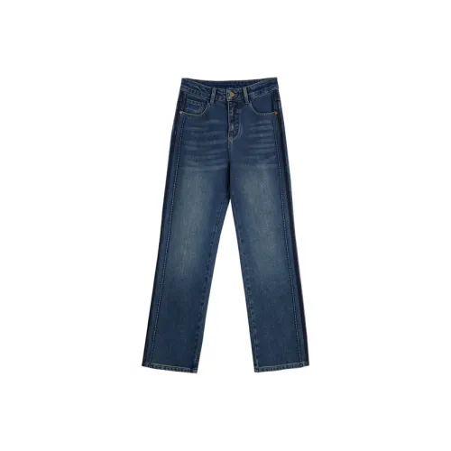 ELLE Джинсовый синий Женские джинсы